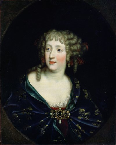 Porträt von Königin Marie-Therese von Frankreich (1638-83) von French School